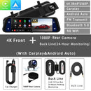 Dash Cam Mirror Screen