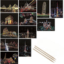 DIY Night Scene Scratch Art