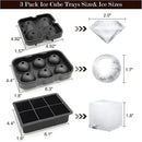 Silicone Ice Ball Mold Tray