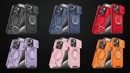 Armor Magnetic Bracket Case for iPhone