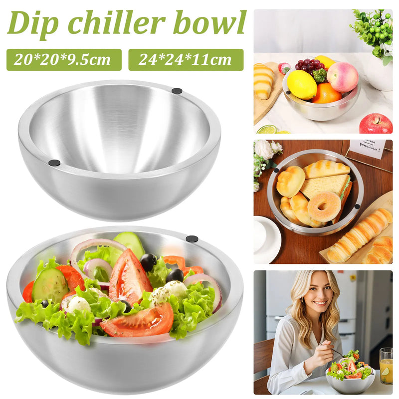 Stainless Steel Cooling Bowl