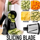 3-in-1 Rotary Cheese Grater & Vegetable Slicer