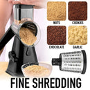 3-in-1 Rotary Cheese Grater & Vegetable Slicer