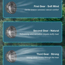 Dual-Head Fan for Car Seats