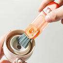 3 in 1 Cup Lid Gap Cleaning Brush