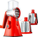 3-in-1 Rotary Cheese Grater & Vegetable Slicer