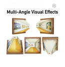 3D Naked Eye Visual Night Light Painting